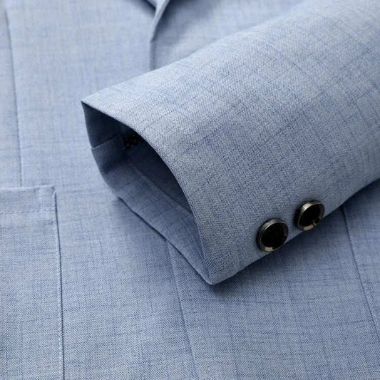 2024 New Men Sun-Proof Coat, Light and Breathable Summer Long-Sleeve Jacket S-4XL Daily Business Casual Suit - Bluesky Trading