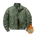 Autumn/Winter New Cotton Thickened Work Uniform Air Force Loose Fit Plus Size Casual Jacket Baseball Uniform Flight Attendant