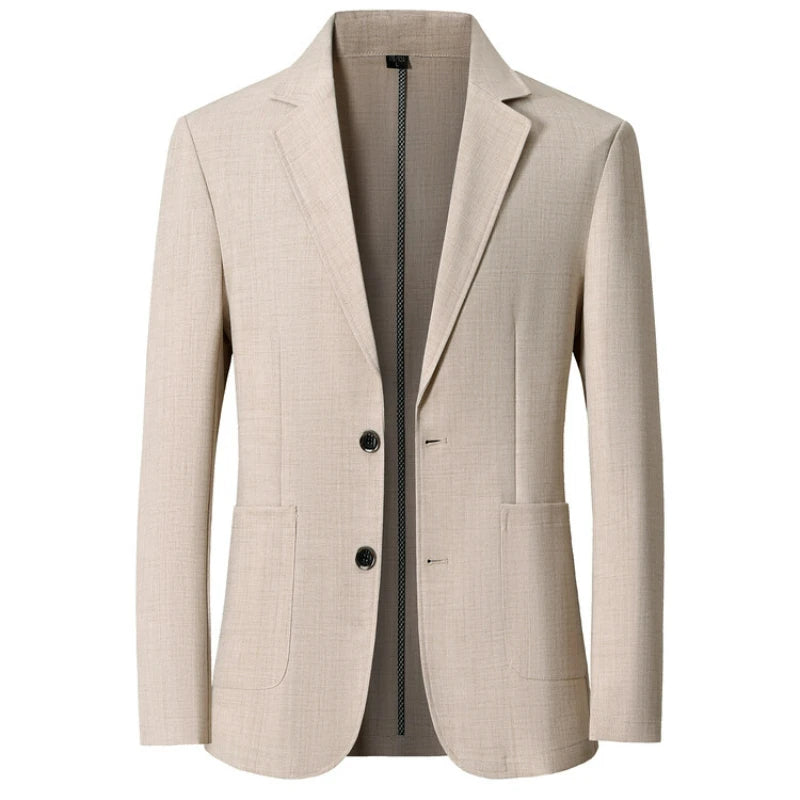 2024 New Men Sun-Proof Coat, Light and Breathable Summer Long-Sleeve Jacket S-4XL  Daily Business Casual Suit