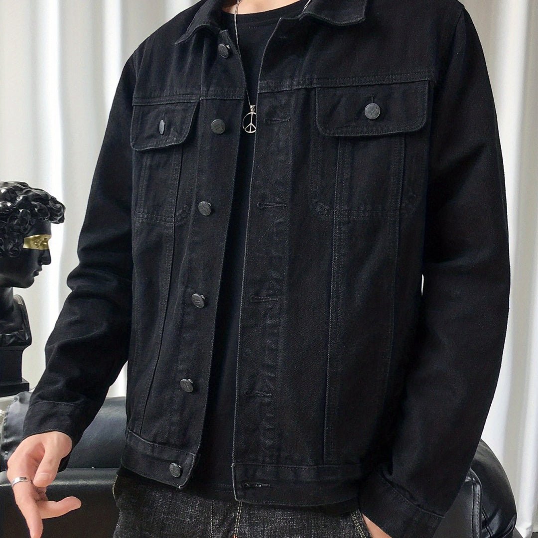 Form-fitting Denim Jacket For Men - Bluesky Trading