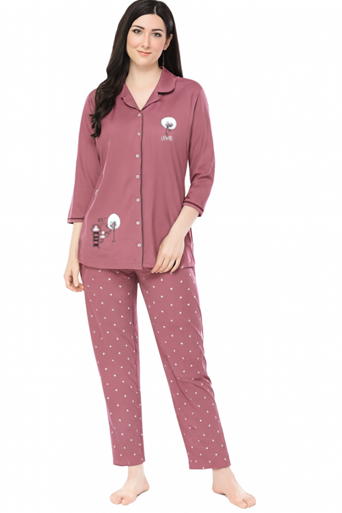 Women’s Night Suit for Comfortable Sleep-D01