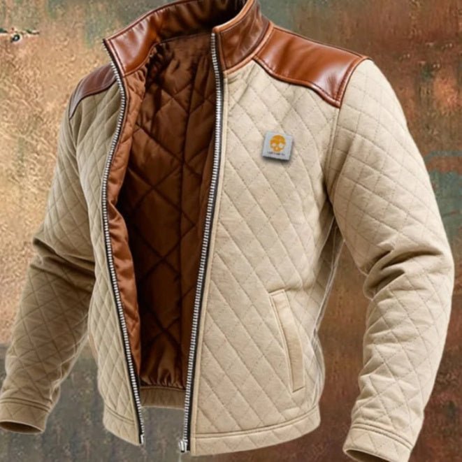 Mens Fleece-Lined Thickened Loose-Fit Wrinkle-Resistant Hooded Jacket - Bluesky Trading
