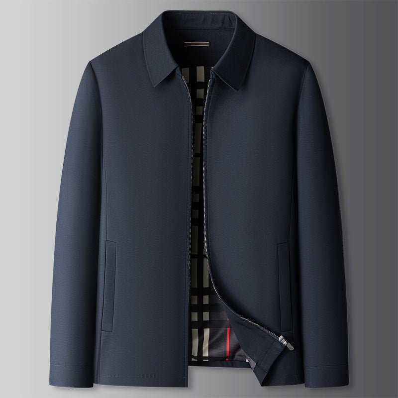 Mens Plus-Size Business-Casual Classic Lapel Jacket - Bluesky Trading