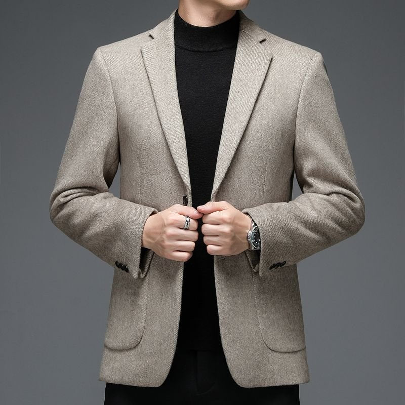 Mens Wool Business-Casual Suit Jacket - Bluesky Trading